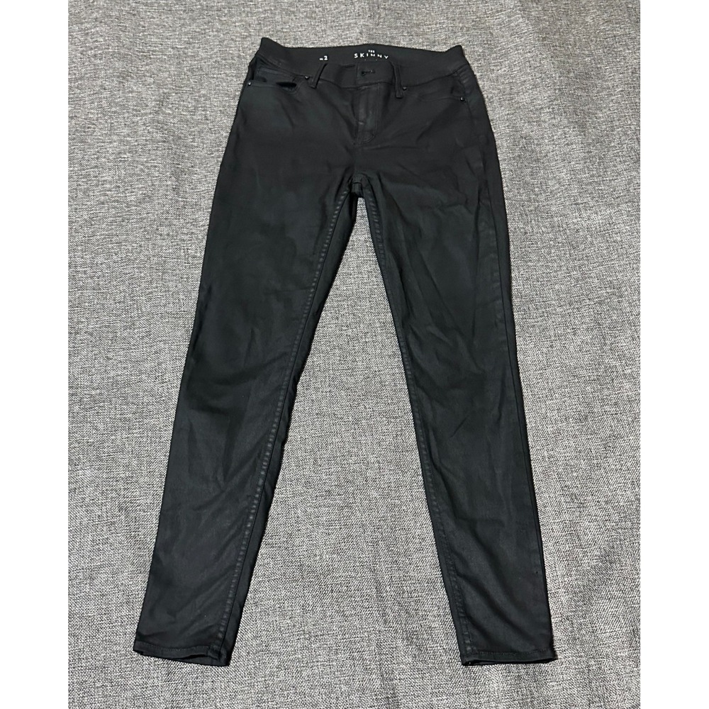 The Skinny Women's High Rise Black Pants Size‎ 2